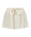 Moncler Mini-jupe Brodée In White