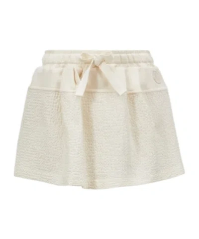 MONCLER MONCLER DRAWSTRING MINI SKIRT