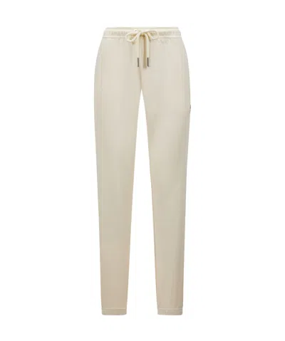 Moncler Drawstring Sweatpants In White