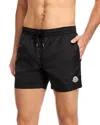 Moncler Drawstring Swimsuit In Black