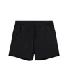 Moncler Drawstring Swimming Trunks In Black