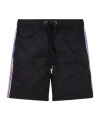 Moncler Drawstring Swimsuit In Black