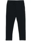 Moncler Elastic Waist Sweatpants In Blue