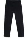 Moncler Elastic Waist Sweatpants In Blue