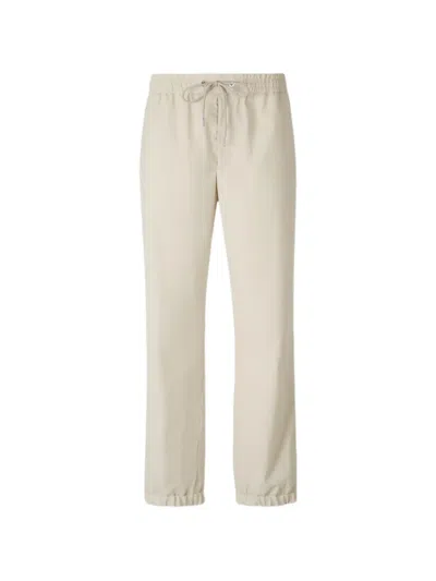 Moncler Drawstring Trousers In White