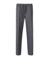 Moncler Drawstring-waist Trousers In Gray