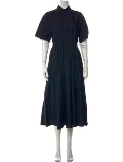 Pre-owned Moncler Dress In Blue
