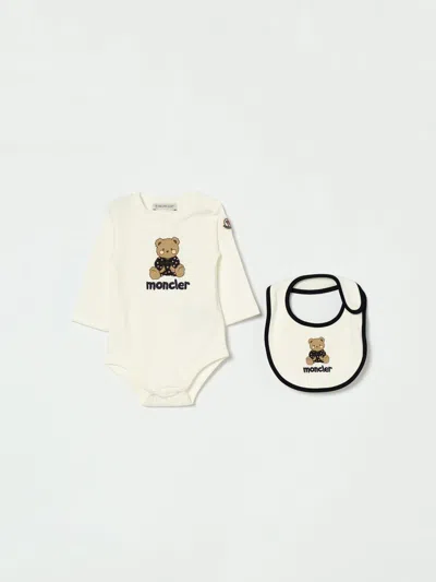 Moncler Dress  Kids Color Ivory In White
