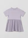 MONCLER DRESS MONCLER KIDS COLOR LILAC,F49800038