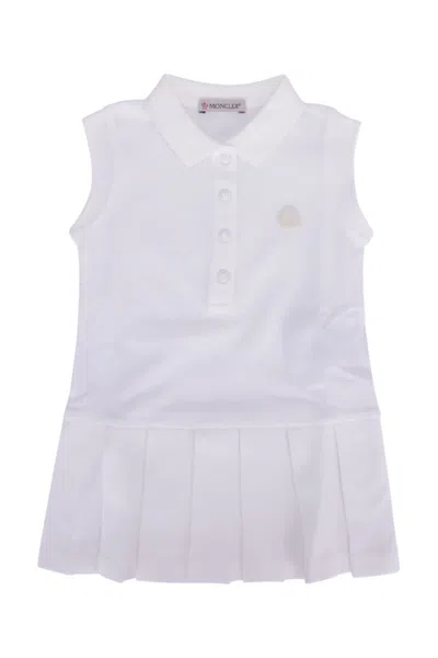 Moncler Kids' Dress In White