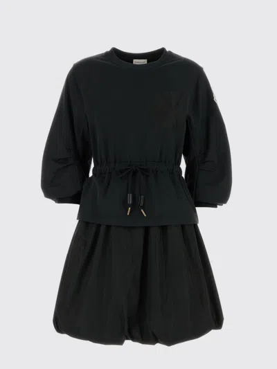 Moncler Dress Woman  In Black