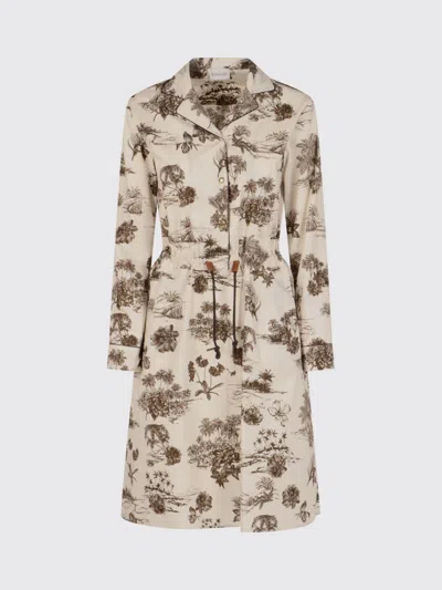 Moncler Dress Woman  In Neutral