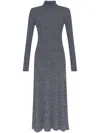 Moncler Ribbed-knit Virgin Wool Maxi Dress