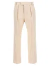 Moncler Trousers Drill Button Detail