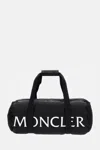 Moncler Duddle Gym Weekeng Black Polyamide Tote Bag In Black