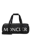 Moncler Duddle Gym Weekeng Black Polyamide Tote Bag In Black