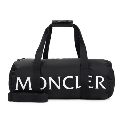 Moncler Duddle Gym Weekeng Tote Bag Men In Black