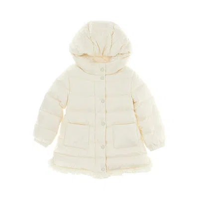Moncler 'dufar' Down Jacket Kids In White
