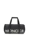 Moncler Men Duffle Travel Bag In Black