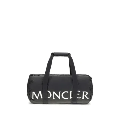 Moncler Duffle Travel Bag In Black