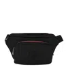 Moncler Durance Logo Belt Bag In Black