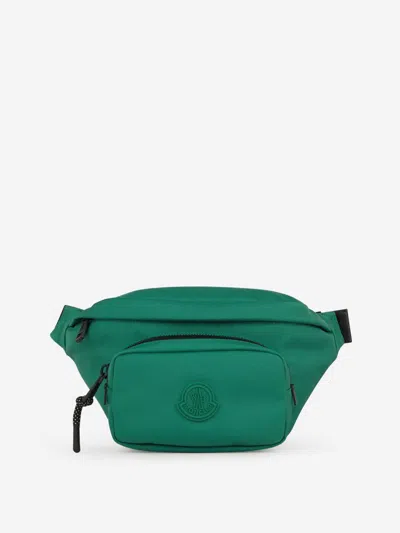 Moncler Durance Belt Bag In Turquoise Green