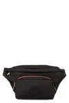Moncler Durance Logo Belt Bag In Black