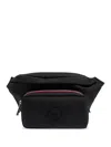 Moncler Durance Logo Belt Bag In Black
