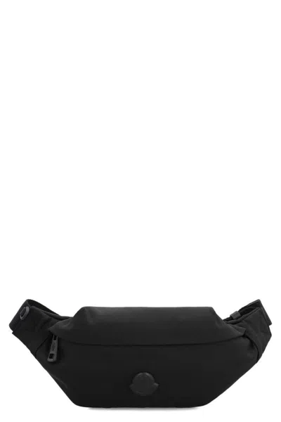 Moncler Durance Piccolo Technical Fabric Belt Bag In Black