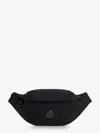 Moncler Durance Small Belt Bag With Logo Patch In Black
