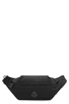 Moncler Durance Technical Fabric Belt Bag In Black