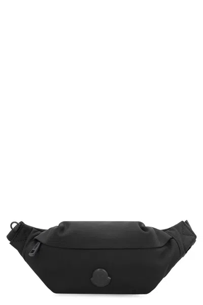 Moncler Durance Technical Fabric Belt Bag In Black