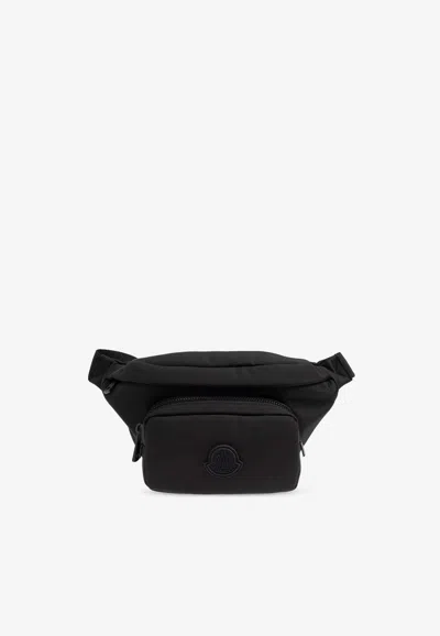 Moncler Durance Water-repellent Belt Bag In Black