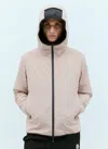 Moncler Dusler Hooded Down Jacket In Pink