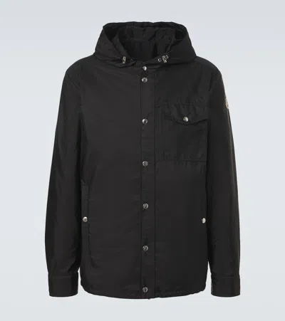 Moncler Duvainne Hooded Jacket In Black