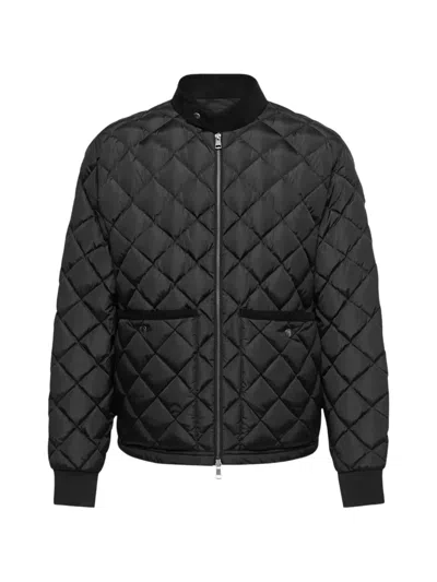 Moncler Eclal Diamond-quilted Jacket In Black