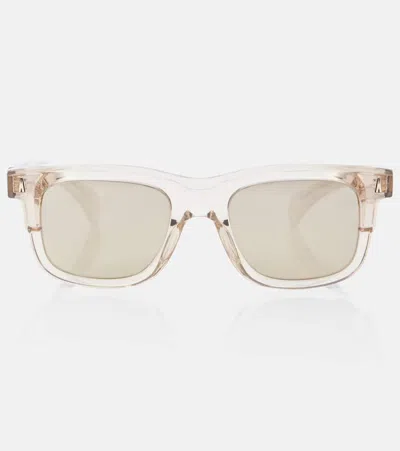 Moncler Eclipse Rectangular Sunglasses In Brown