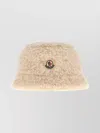 Moncler Eco Fur Bucket Hat Accessory In Neutral
