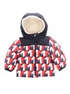 Moncler Eddie Down Jacket In Red