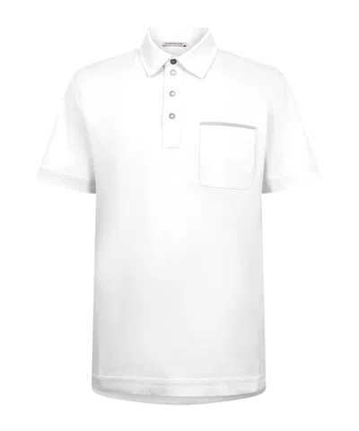 Moncler Edit Polo Sn62 In White