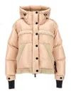 Moncler Grenoble Coats In Nude & Neutrals