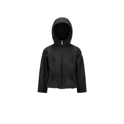 Moncler Kids' Elaine Hooded Jacket Black In ブラック
