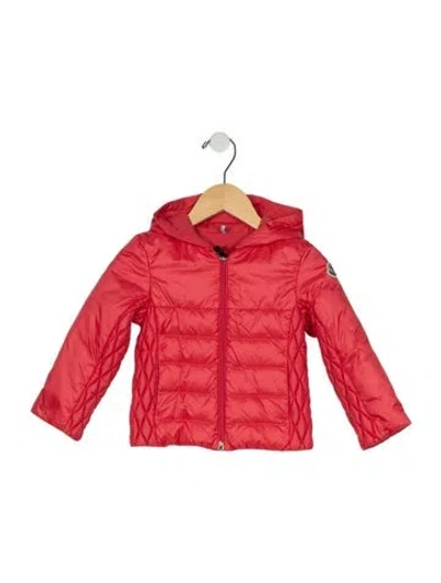 Pre-owned Moncler Babies' Elaly Down Coat W/tags In Red