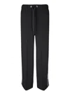 MONCLER ELASTIC BLACK SWEATPANTS