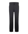 Moncler Elastic Waist Casual Pants In Black