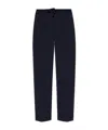 Moncler Logo Jogging Trousers In Blue