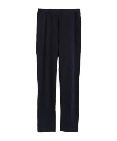 Moncler Elastic Waist Casual Pants In Blue