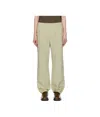 Moncler Elastic Waist Casual Pants In Nude