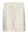 Moncler Short En Lin Mélangé X Gilga Farm By Donald Glover In White