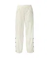 Moncler Ripstop Tapered Ski Pants In White